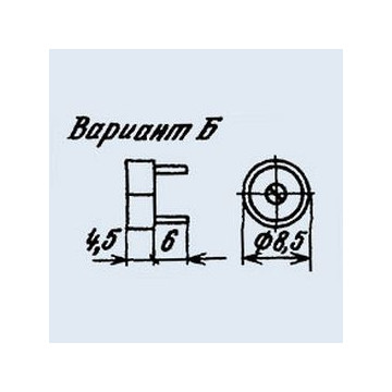 КТ4-21Б 1/5 пф 250 В