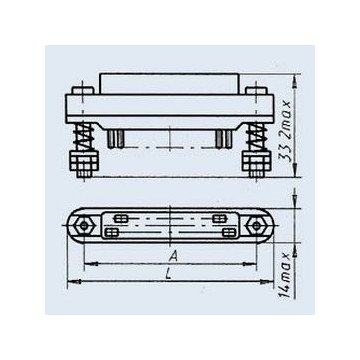 РГ1Н-2-25 розетка